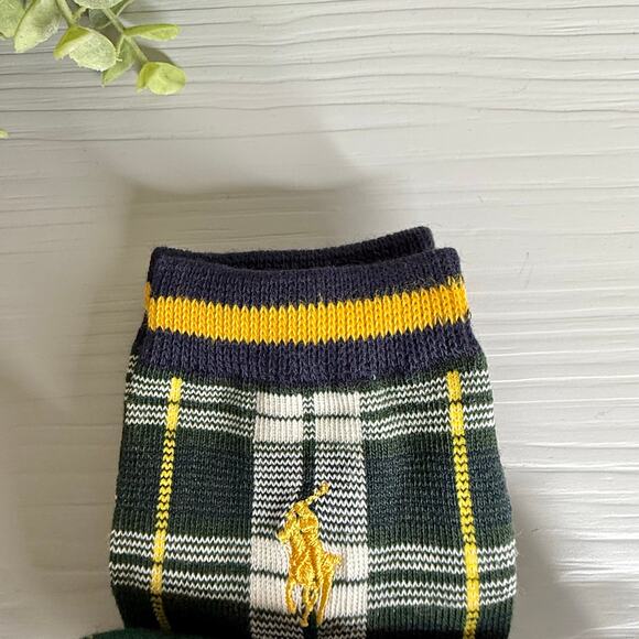 Polo Ralph Lauren Girl's Socks Polo Bear Set of 3 pairs 10-13 shoes / 4-6x socks - Picture 5 of 7